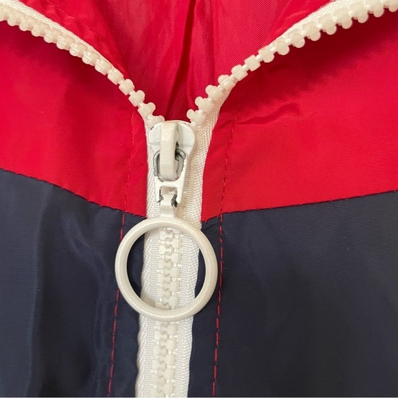 Outer Edge woman’s Red and Navy 80s jacket size XL windbreaker street wear - Picture 2 of 10